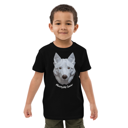 Maverick Snow - Organic cotton kids t-shirt - Pups Rock Collection