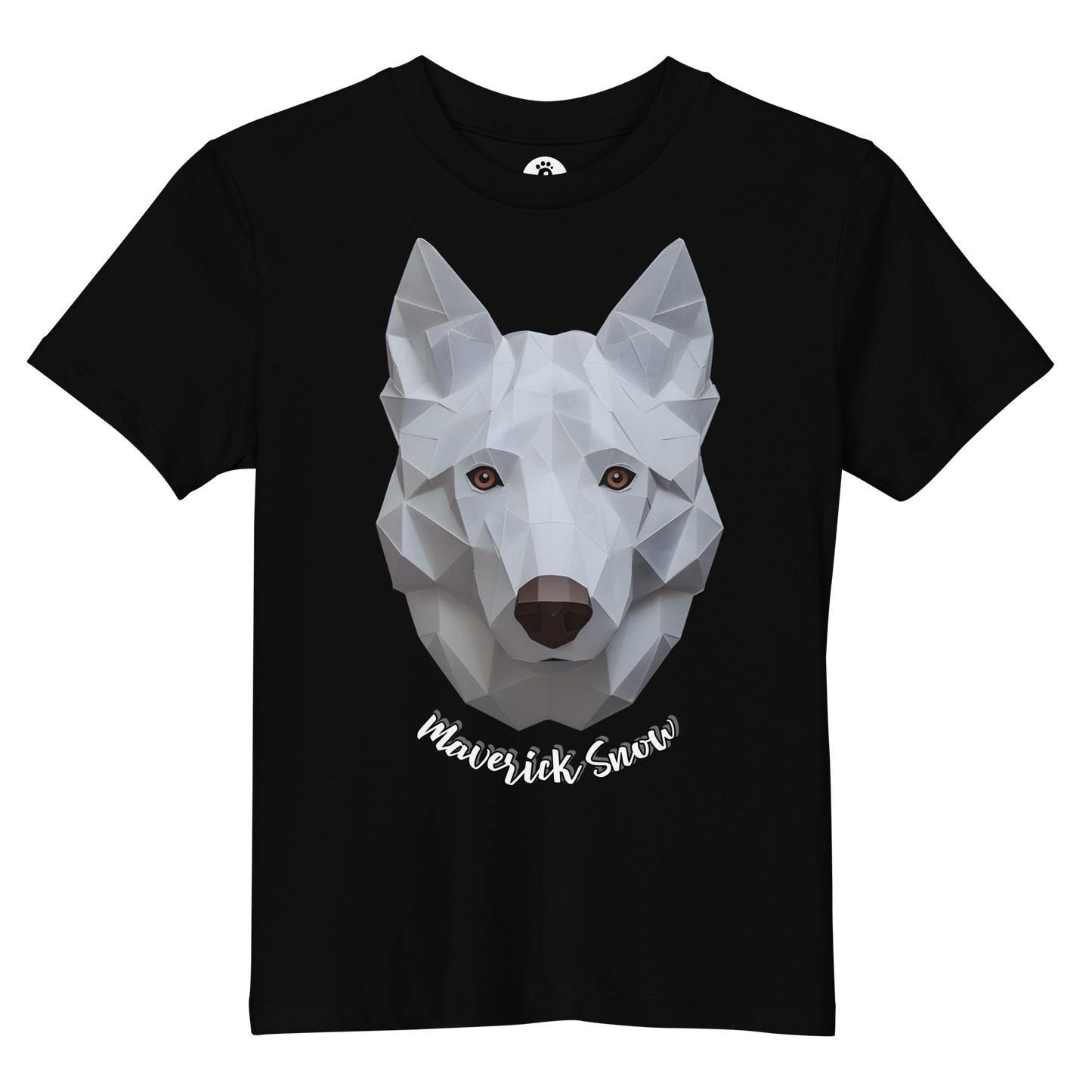 Maverick Snow - Organic cotton kids t-shirt - Pups Rock Collection